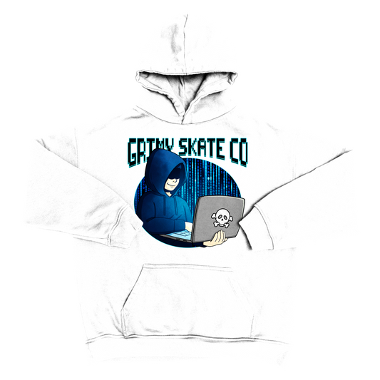 HACKER HOODIE (WHITE)